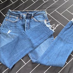 Levi’s high waisted 501s